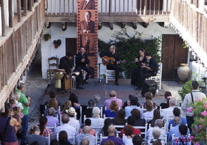 Actuación en las matinales del flamenco de 2012 de Alberto & Cía. Foto: Miguel Valverde. Año 2012