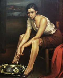 La mujer tras "La chiquita piconera": Mª Teresa López González La_chiquita_piconera_Julio_Romero_de_Torres_1930