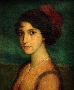 La_argentinita_by_Julio_Romero_de_Torres