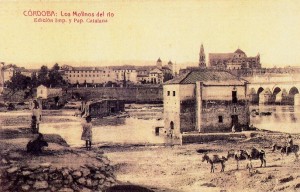 El molino de San Antonio a comienzos del siglo XX.