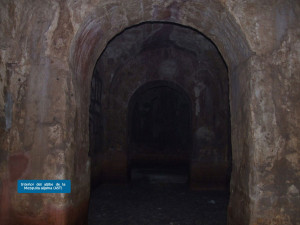 Aljibe califal bajo el Patio de los Naranjos. Imagen: Arqueología Somos Todos
