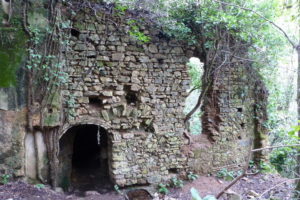 Ruinas de la antigua fábrica de paños del Bejarano.