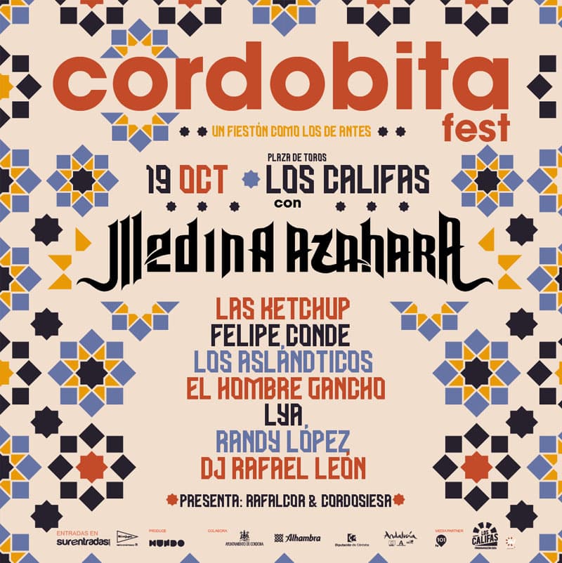 CORDOBITA FEST. Plaza de Toros de Cordoba. Sabado 19 Octubre 2024