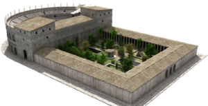 Figura 2 Reconstruccion virtual del teatro romano de Cordoba Museo Arqueologico