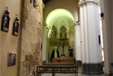Nave del lado del Evangelio de la Iglesia de Santiago en Córdoba