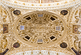 Bóveda que cubre el crucero de la Iglesia de San Agustín en Córdoba
