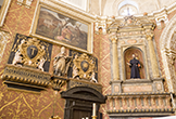 Detalle del Altar Mayor de la Iglesia de San Agustín en Córdoba