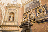 Detalle del Altar Mayor de la Iglesia de San Agustín en Córdoba
