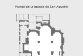 Plano-planta de la Iglesia de San Agustín en Córdoba