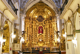 Nave central de la Iglesia de San Francisco en Córdoba