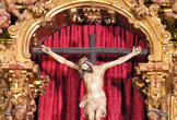 'Cristo Crucificado' del Altar Mayor de la Iglesia de San Francisco en Córdoba