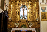 Capilla de la Virgen del Pilar en la Iglesia de San Francisco en Córdoba