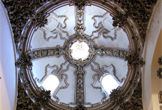Cubierta de la Capilla de Nuestra Señora del Pilar en la Iglesia de San Francisco en Córdoba