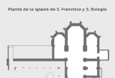 Plano-planta de la Iglesia de San Francisco en Córdoba Plano-planta de la Iglesia de San Francisco en Córdoba