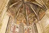 Detalle de las pinturas del Altar Mayor de la Iglesia de San Lorenzo en Córdoba