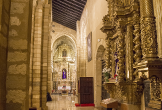 Nave del lado de la Epístola en la Iglesia de San Lorenzo de Córdoba