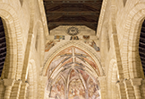 Detalle de las pinturas del Altar Mayor de la Iglesia de San Lorenzo en Córdoba