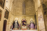 Ábside del lado del Evangelio en la Iglesia de San Lorenzo de Córdoba