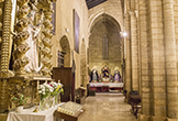 Nave del lado del Evangelio de la Iglesia de San Lorenzo en Córdoba