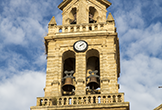 Detalle de la Torre-Campanario de la Iglesia de San Lorenzo en Córdoba