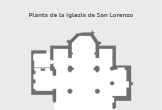 Plano-planta de la Iglesia de San Lorenzo en Córdoba