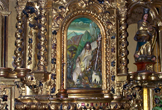 Detalle del retablo de la Capilla del Sagrario en la Iglesia de San Miguel de Córdoba Detalle del retablo de la Capilla del Sagrario en la Iglesia de San Miguel de Córdoba