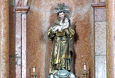 'San Gabriel' en el Altar Mayor de la Iglesia de San Miguel en Córdoba 'San Gabriel' en el Altar Mayor de la Iglesia de San Miguel en Córdoba
