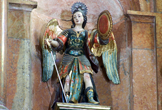 'San Miguel' en el Altar Mayor de la Iglesia de San Miguel en Córdoba 'San Miguel' en el Altar Mayor de la Iglesia de San Miguel en Córdoba