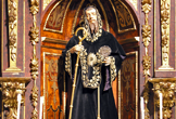 'San José' preside el Altar de San José en la Iglesia de San Nicolás de la Villa