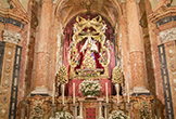 Detalle de la Capilla de Nuestra Señora del Rosario en la Iglesia de San Pablo de Córdoba