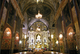 Interior de la Iglesia de San José (Carmelitas) en la Cuesta de San Cayetano de Córdoba
