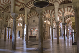 Detalle de la ampliación que Abd al-Rahman II realizó en la Mezquita-Catedral de Córdoba