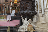 Púlpito en el crucero de la Mezquita-Catedral de Córdoba