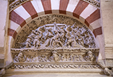 Detalle de uno de los relieves del trasaltar de la Mezquita-Catedral de Córdoba
