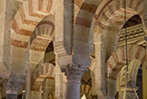 Detalle de la 'Mezquita Fundacional' del Emir Abd al-Rahman I en la Mezquita-Catedral de Córdoba