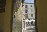 La Puerta de Santa Catalina en la Mezquita-Catedral de Córdoba vista desde el interior