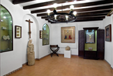 Sala 'La figura en el guadamecí' en la Casa Museo Arte sobre Piel (Casa Ramón García Romero) de Córdoba