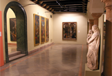 Sala 'Arte Medieval y Renacentista' en el Museo de Bellas Artes de Córdoba