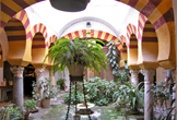 Antigua Sala de Agua Templada de los Baños Árabes de Santa María en Córdoba