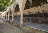 Detalle de las cuadras del Patio Central de las Caballerizas Reales de Córdoba