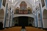 Interior de la iglesia de la Colegiata de San Hipólito en Córdoba
