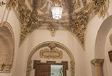 Detalle de la estancia que da paso a la Escalera de Salida del Palacio de Viana en Córdoba