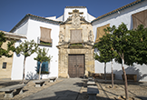 Portada principal del Palacio de los Marqueses de Viana en Córdoba