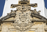 Detalle de la Portada principal del Palacio de los Marqueses de Viana en Córdoba