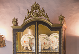 Armario dieciochesco en el Salón de las Porcelanas del Palacio de Viana en Córdoba