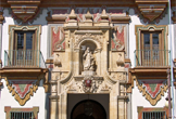 Portada principal del antiguo Convento de La Merced en Córdoba