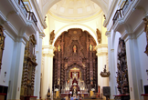 Interior de la Iglesia de El Salvador y Santo Domingo de Silos en la Plaza de la Compañía de Córdoba