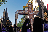 Cruz de Guía de la Hermandad de Jesús Caído en Córdoba
