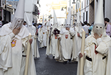 Nazarenos de la Hermandad de La Merced en Córdoba