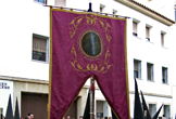 Estandarte de la Hermandad del Nazareno en Córdoba